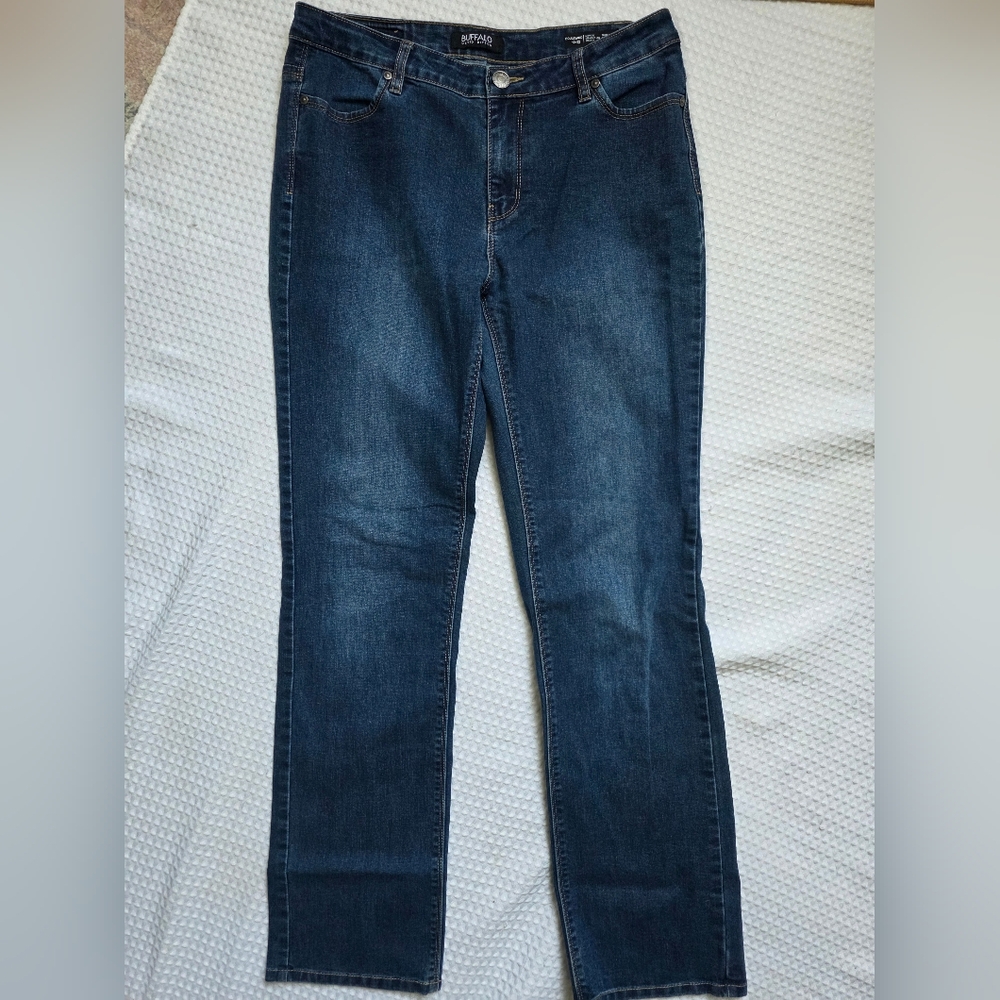 5/25$ - Buffalo David Bitton Women's Boot Cut Jeans - Dark Blue